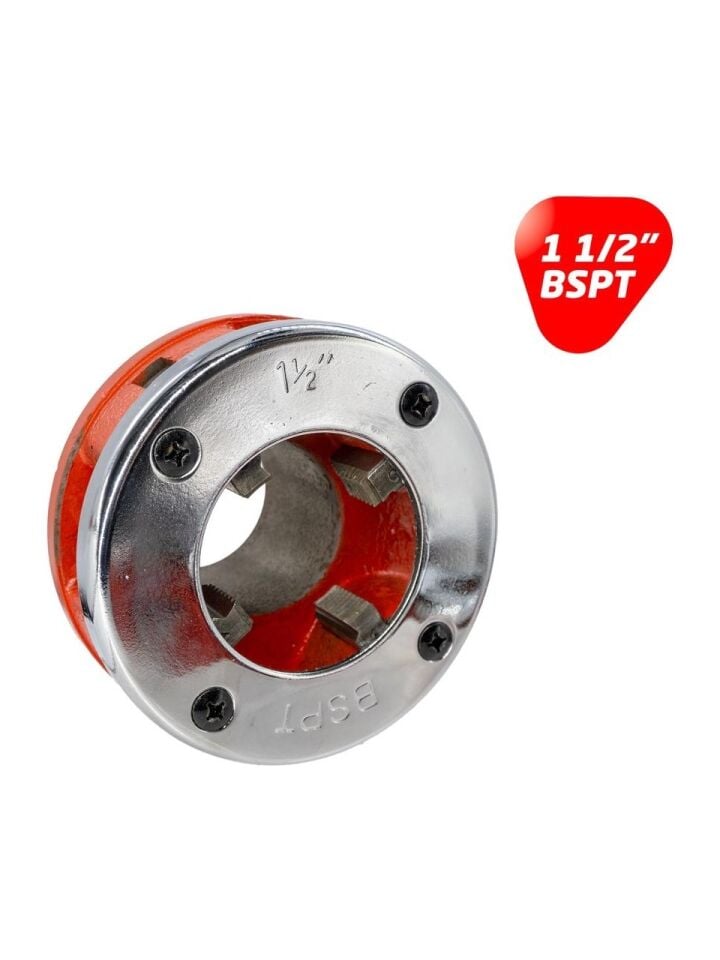 Euromax EMXWT1072 Manuel El Tipi Pafta Kafası 1 1/2'' Sağ BSPT