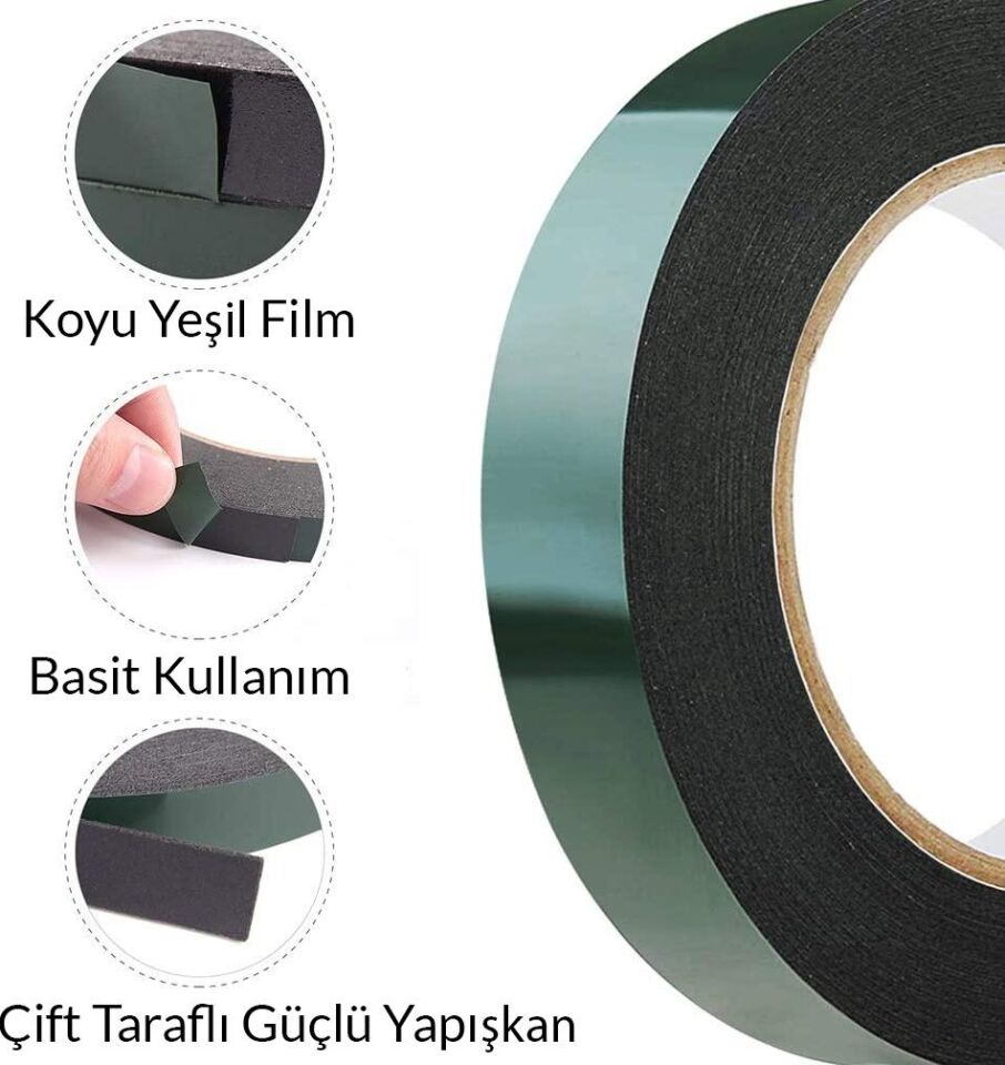 ÇİFT TARAFLI BANT KÖPÜK 30 MM 10 METRE