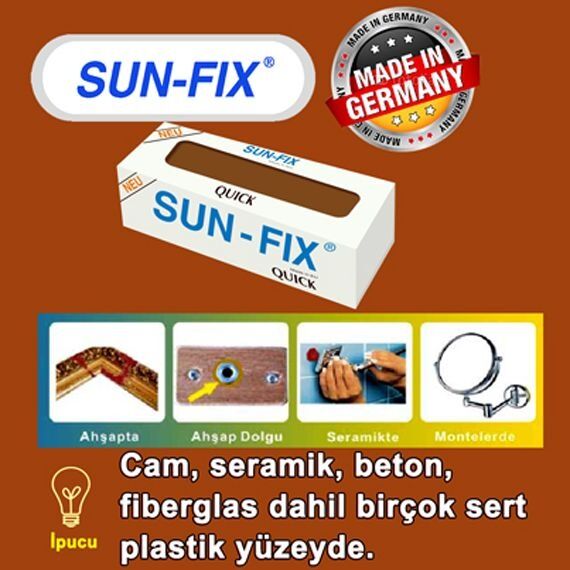 SUNFİX  5002 QUİCK MACUN KAYNAK