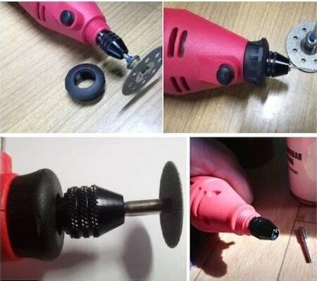 5331 HOBİ GRAVÜR İÇİN OTOMATİK MİNİ MANDREN 7 MM