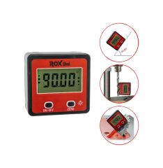 Rox Wood 0095 Mıknatıslı Dijital Açı Ölçer 56 Mm