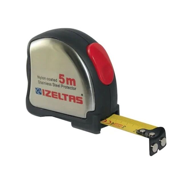 İzeltaş 05881 Krom Şerit Metre 5 M - 0588150015