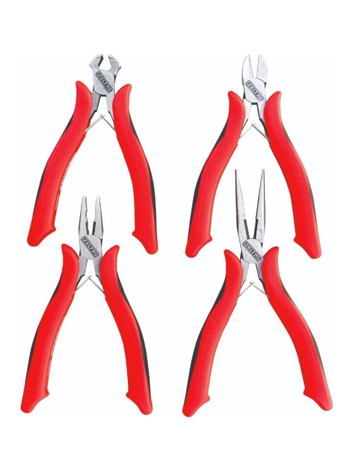 İzeltaş 3560 00 2104 Elektronikçi Keski ve Pense Seti 4 Parça