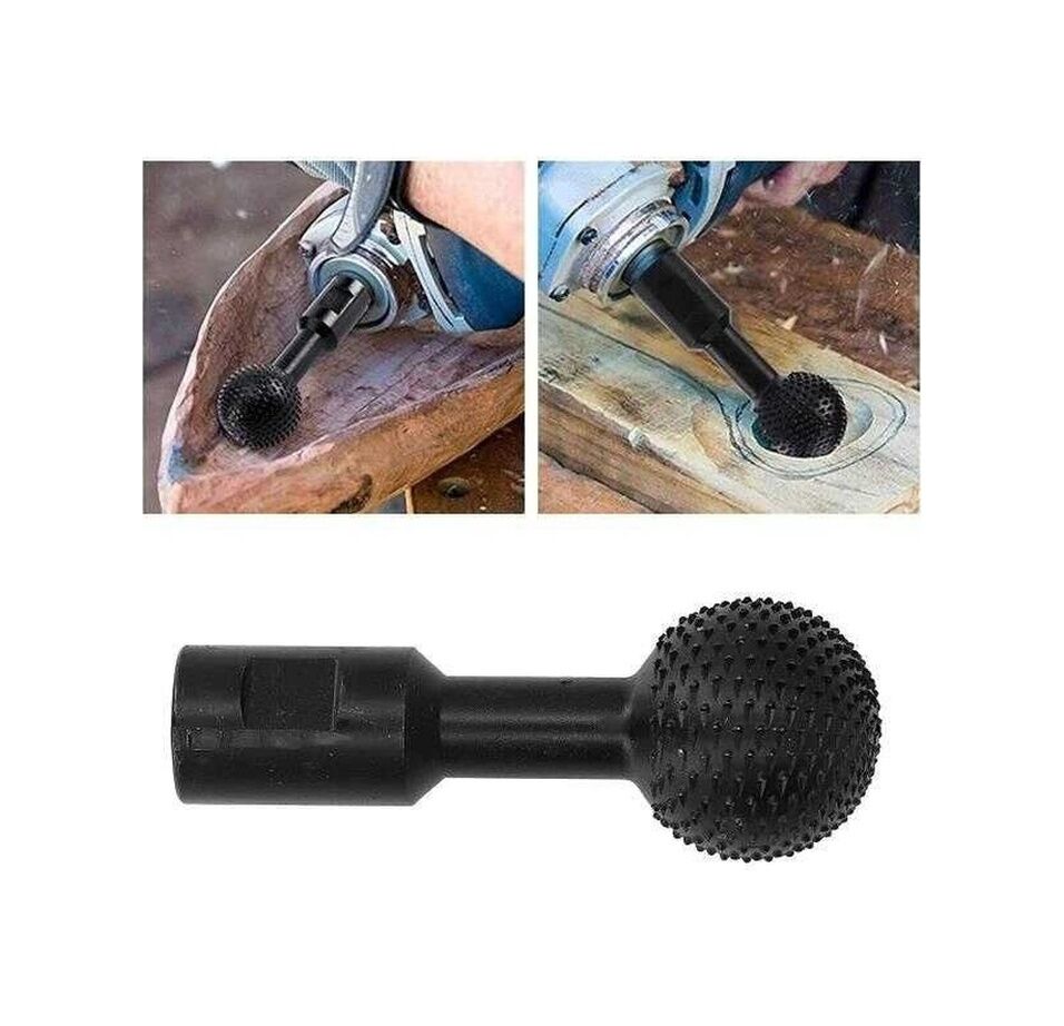 Troy Avuç Taşlama İçin Küresel Ahşap Zımpara / Öğütme Ucu M14-40