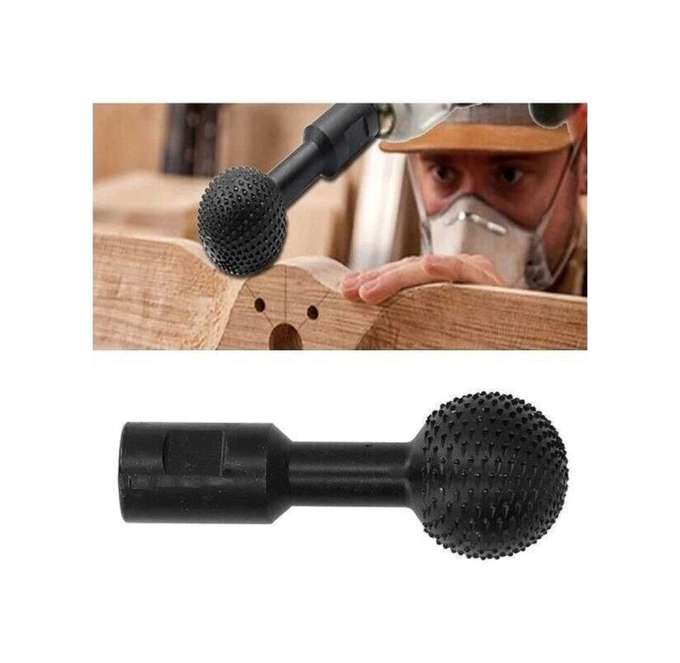 Troy Avuç Taşlama İçin Küresel Ahşap Zımpara / Öğütme Ucu M14-40