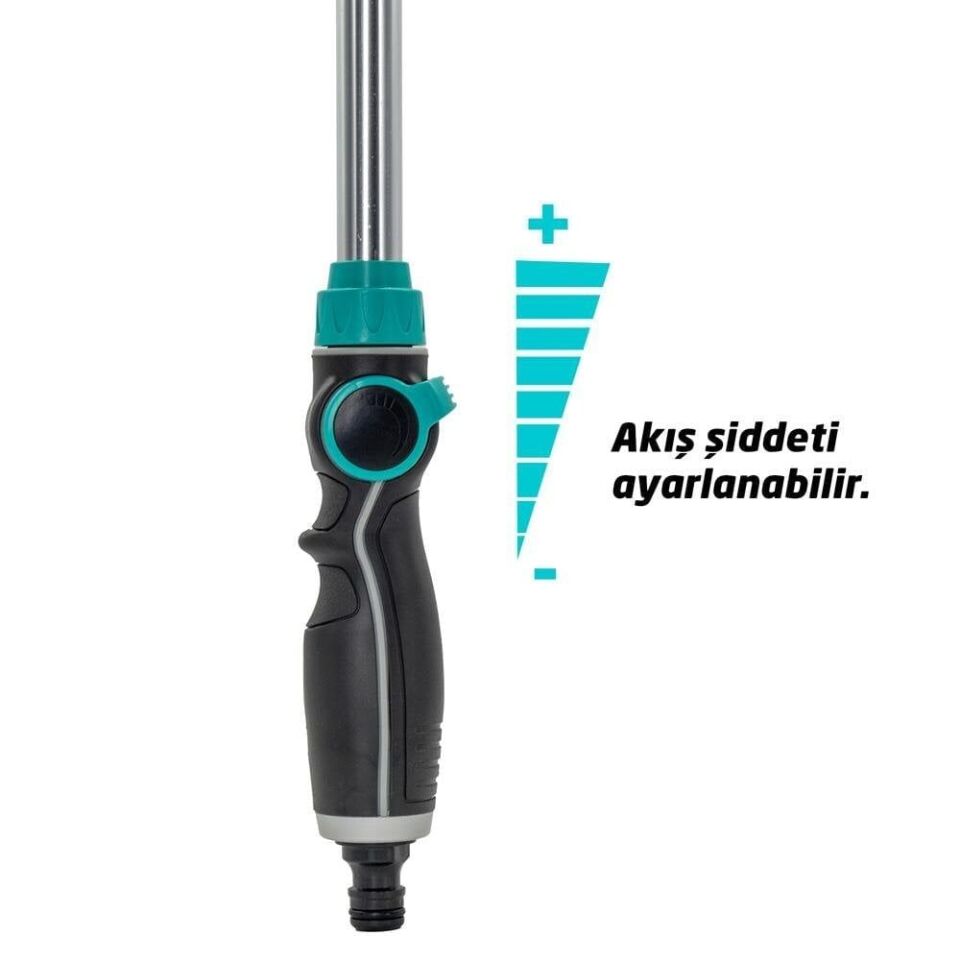 Daye DY2336G Teleskopik Metal Sprey Sulama Çubuğu 10 Fonksiyonlu