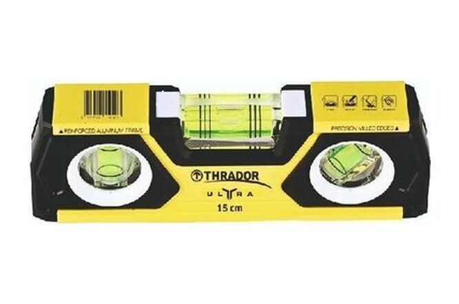 Thrador Ultra Mıknatıslı Mini Su Terazisi 15cm