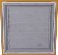 Banyo-Wc Havalandırma Menfezi 45X45 Beyaz Standart Standart Standart