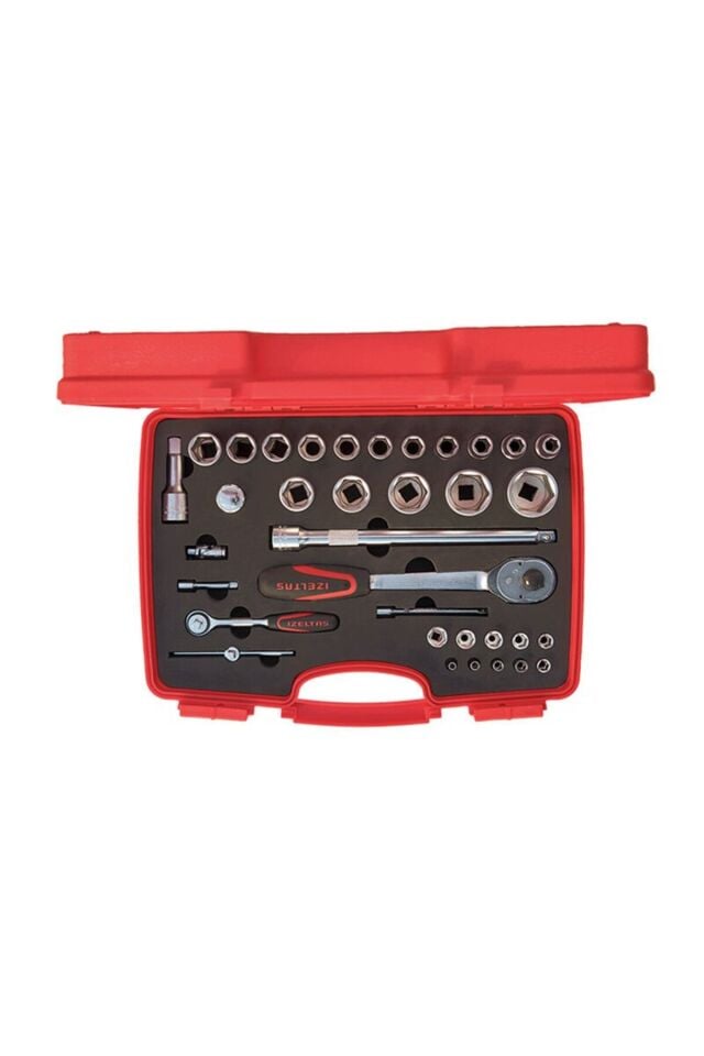 İZELTAŞ LOKMA TAKIMI 6 PARÇA 1/4-1/2 35 PARÇA