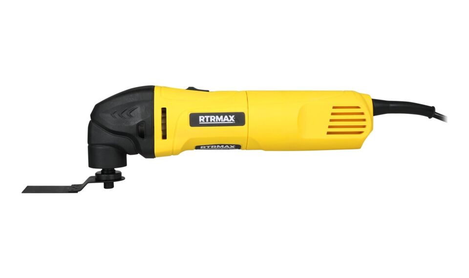 Rtrmax RTM137 Çok Amaçlı Kesici Raspalama 320 W 20.000 Rpm Hız Ayarlamalı + (5 Adet Aksesuar)