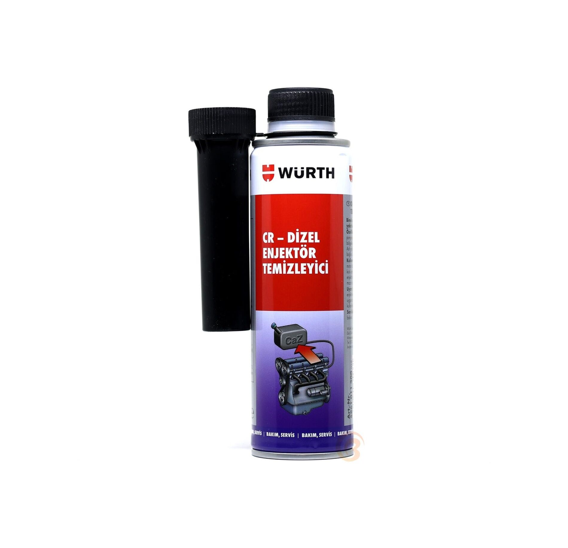 WÜRTH DİZEL YAKIT SİSTEM VE TAENJEKTÖR TEMİZLEME 300 ML