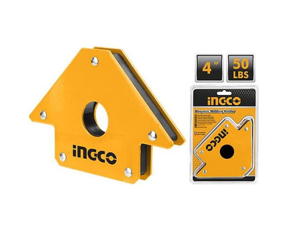 İngco 3 Açılı Mıknatıslı Kaynak Gönyesi 100 MM Manyetik Tutucu 22.