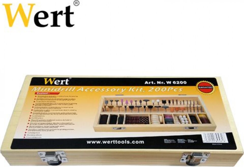 WERT HOBİ ALET SETİ 200 PCS 6200