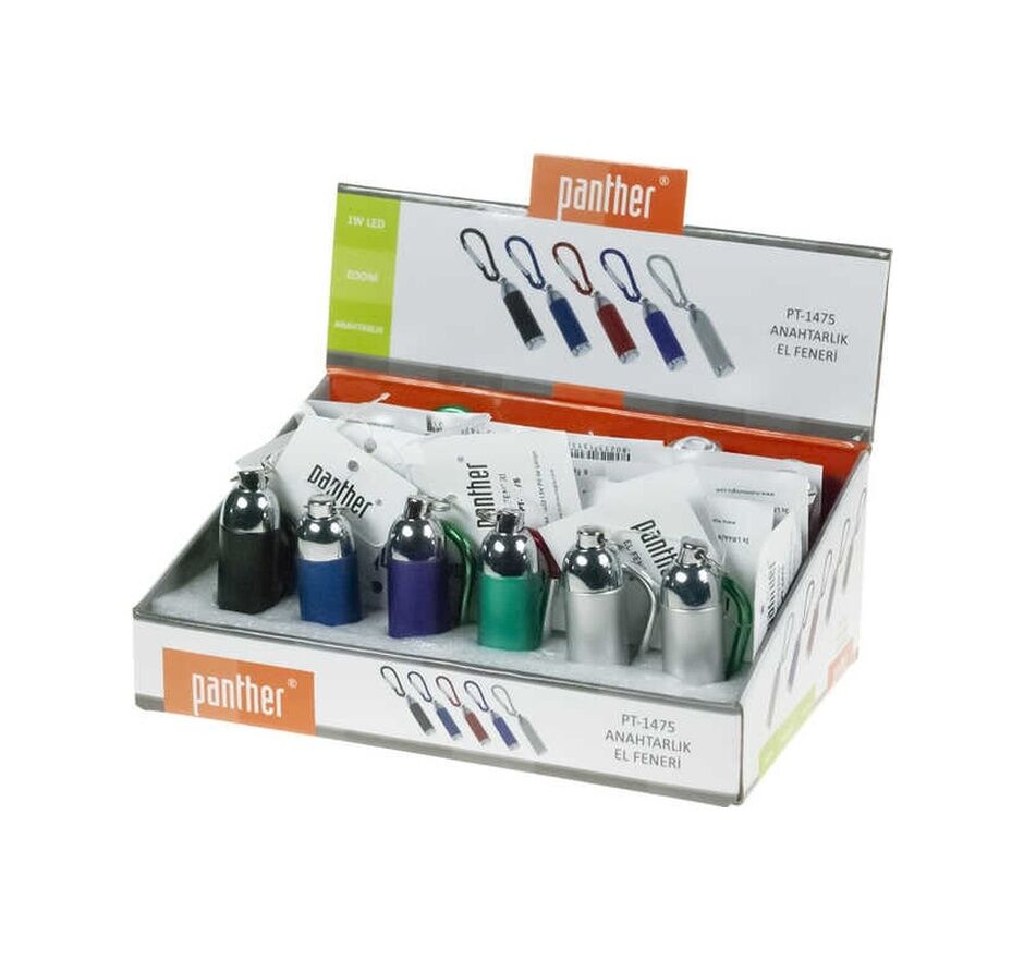 Panther Pt-1475 Anahtarlık Fener Siyah