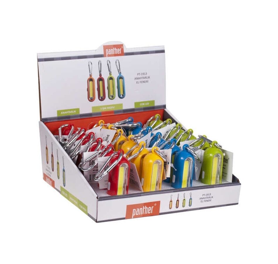 Panther Pt-1913 Anahtarlık El Feneri 3877 Siyah