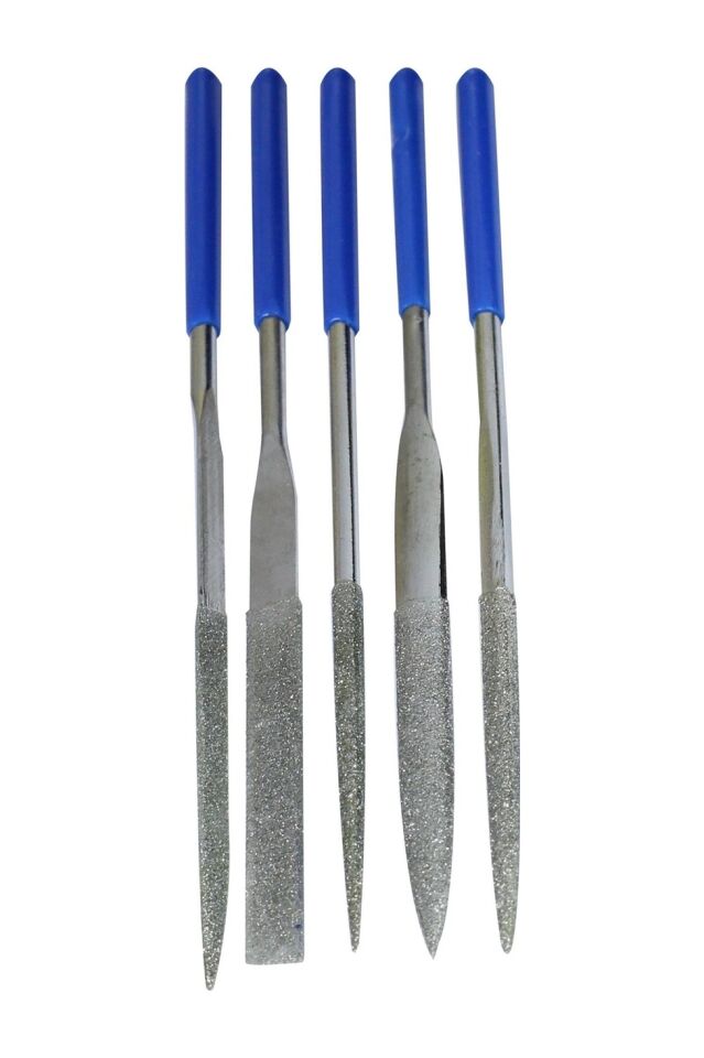 Vinko Elmas Eğe Takımı Izole Saplı 5 Parça 30 X 140 Mm 03064