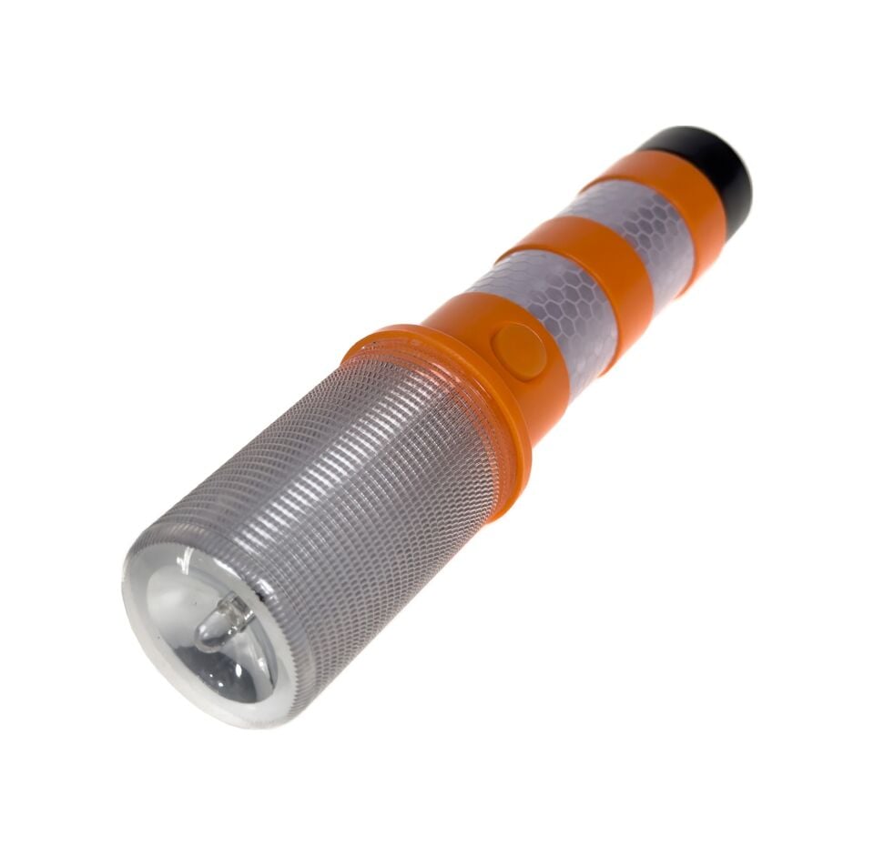 2 Fenerli Trafik Lambası Seti Uyarı Işığı Güvenlik Seti