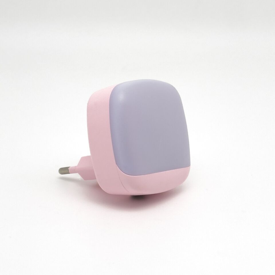 2'li Set Karanlık Sensörlü Led Gece Lambası Çocuk Odası Aydınlatma Işık Çok Renkli