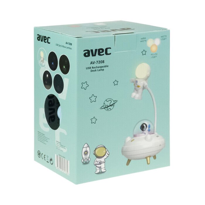 Avec AV-7208 USB Şarjlı Masa Lambası 131762