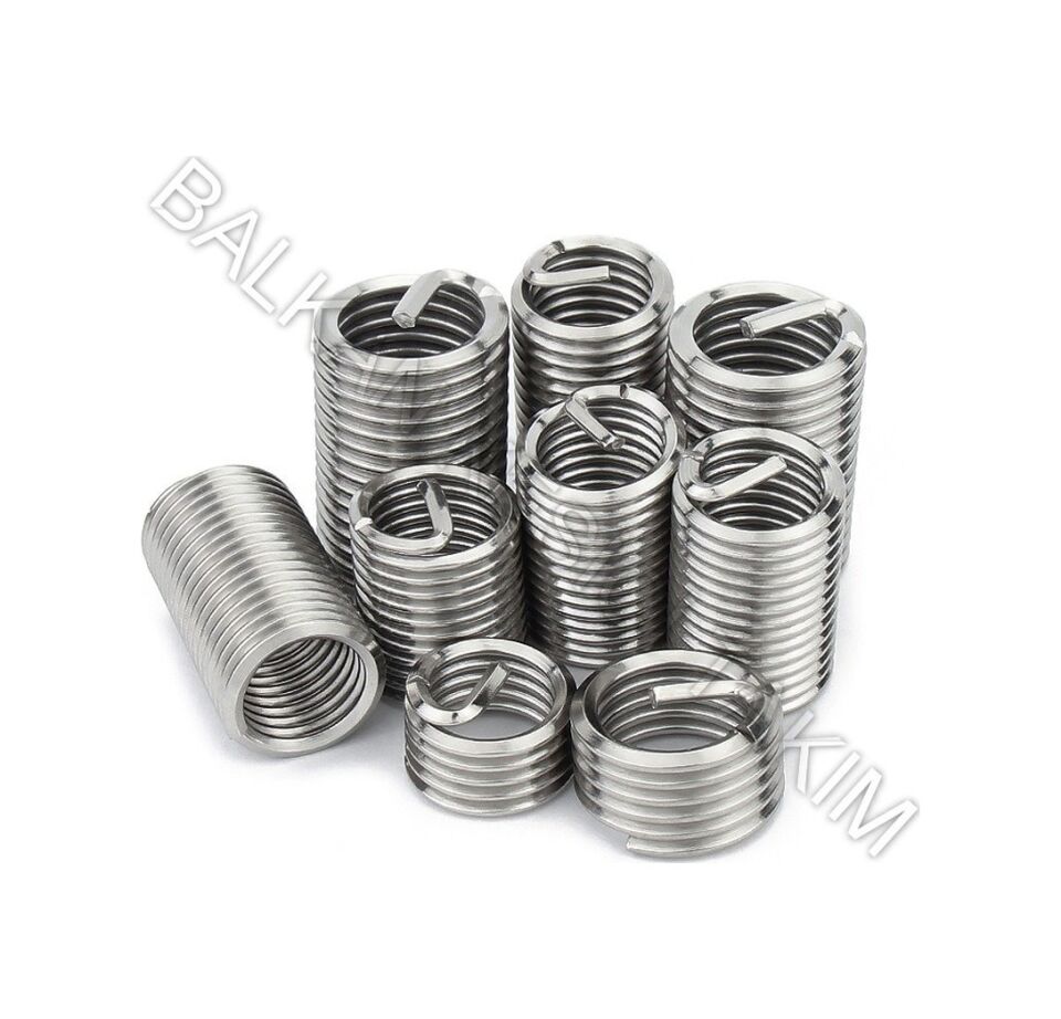 M8x1,00 Helicoil Yay 1.5D Diş Tamir Yayı (100 Adet)