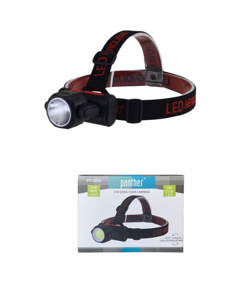 PANTHER ŞARJLI KAFA LAMBASI PT-5201