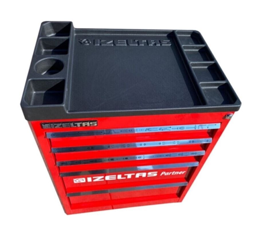 İZELTAŞ 5 ÇEKMECELİ PARTNER MOBİL TAKIM DOLABI DOLU