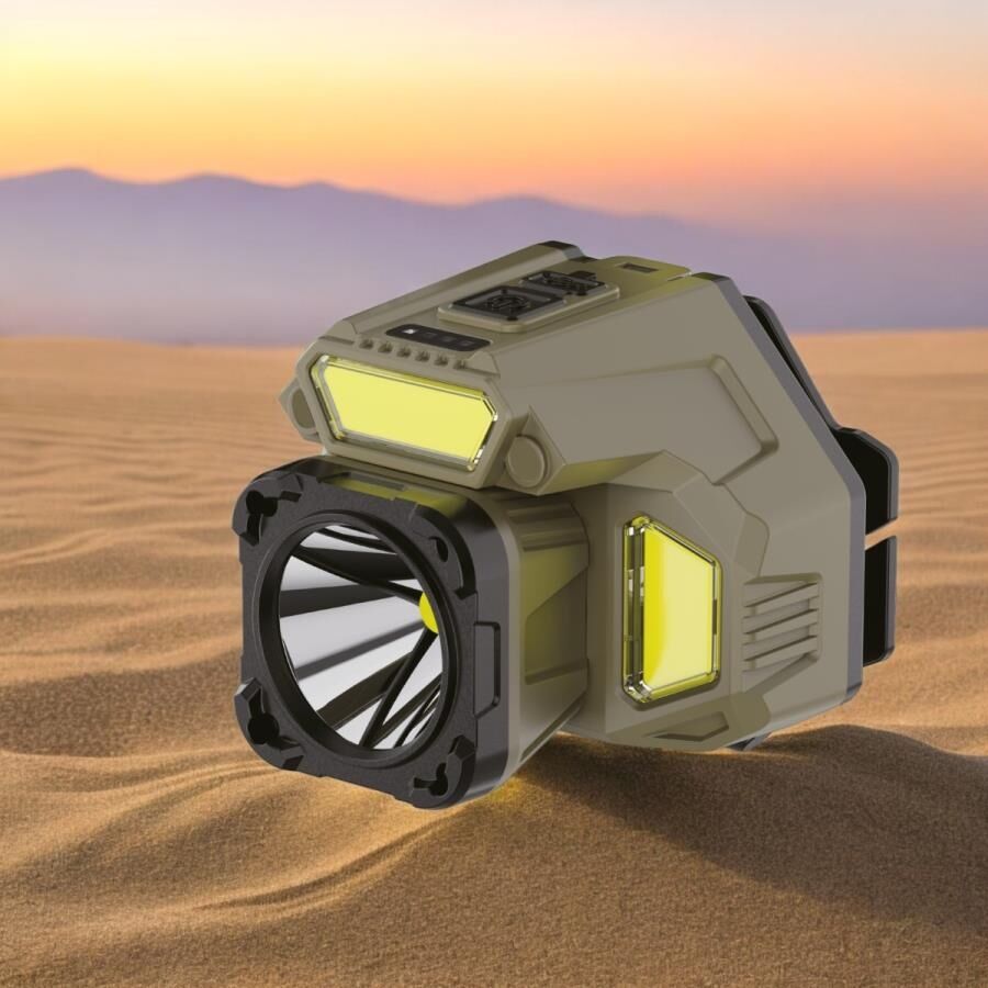 Panther Pt-5228 Usb Şarjlı Kafa Lambası Siyah