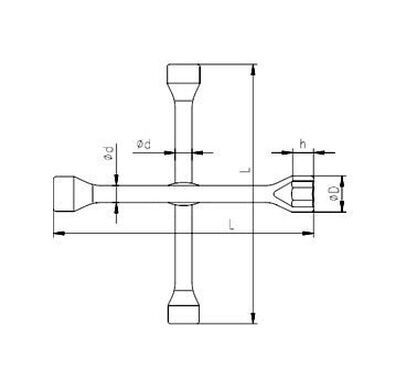 İZELTAŞ İSTAVROZ ANAHTAR 17X19 -21 13/16