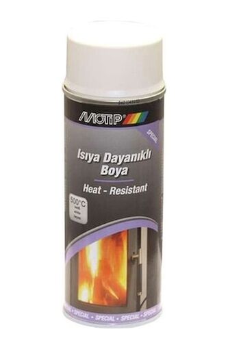 MOTİP ISIYA DAYANIKLI SPREY BOYA BEYAZ 400 ML