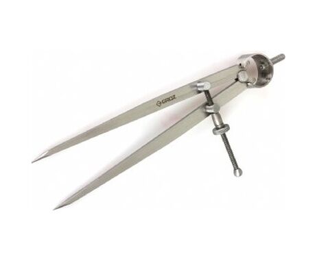 GROZ DD/12 Çelik Pergel 300 mm