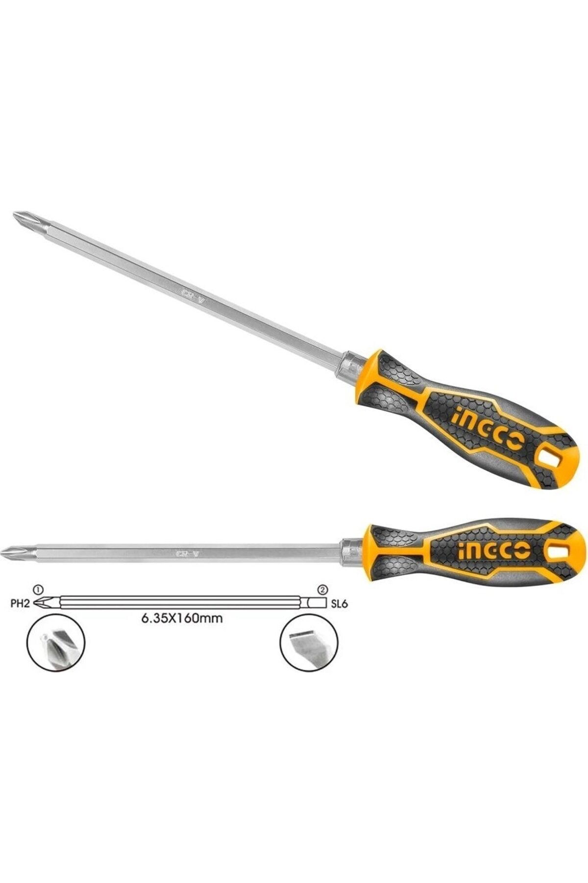 İNGCO TORNAVİDA DÜZ YILDIZ DEĞİŞEBİLİR AKISD0201