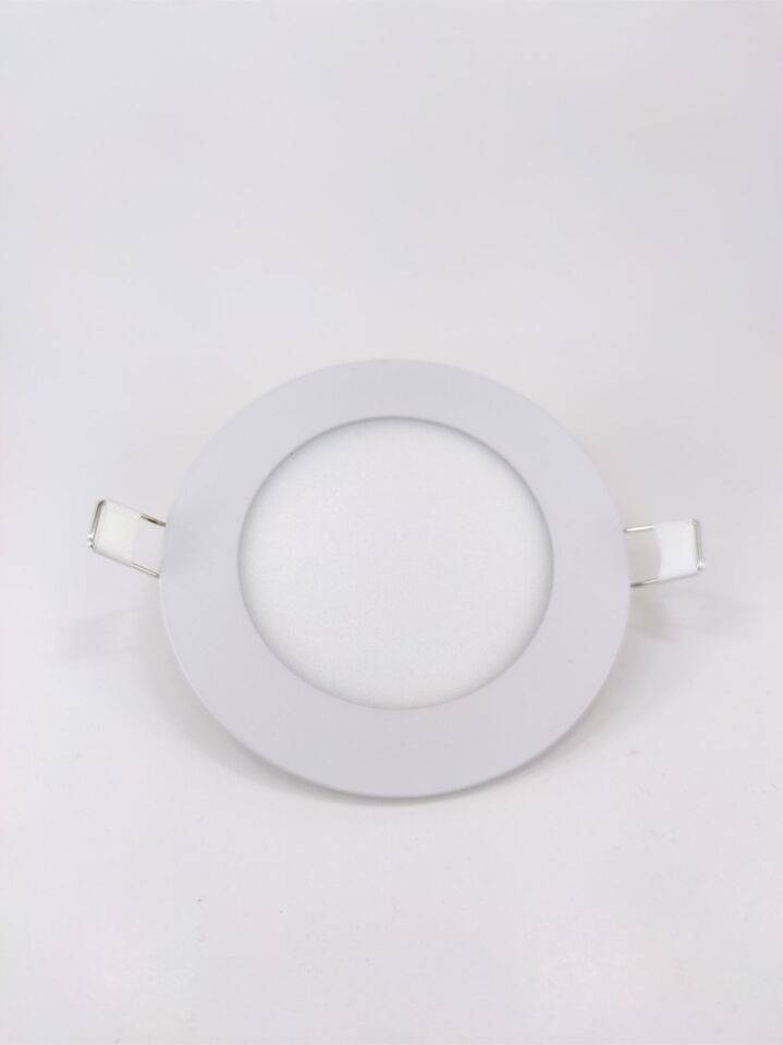 SPOT LUSTER LED 6W YUVARLAK SIVA ALTI BEYAZ