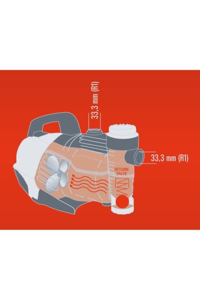 EINHELL BAHÇE POMPASI GE-GP 5537 E