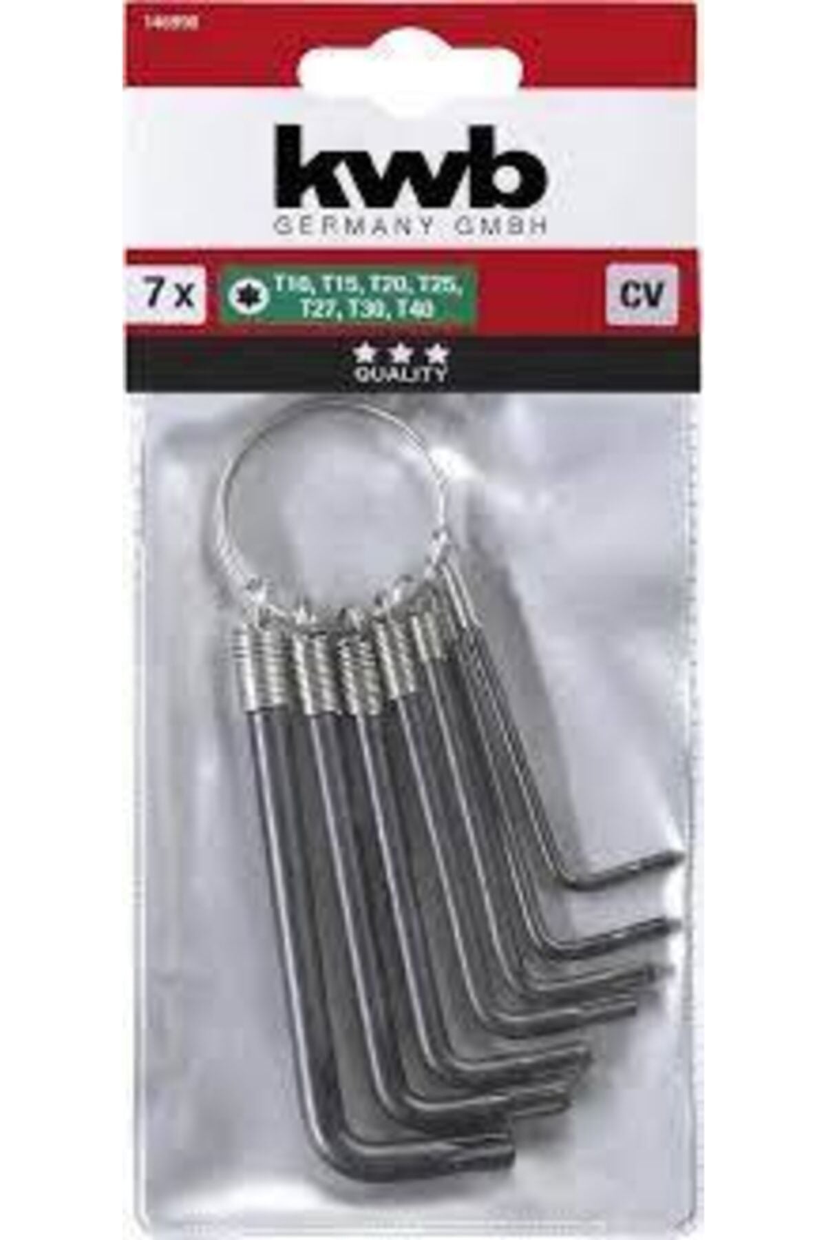KWB Stiftschlüsselsatz TORX 7tg KX ALLEN SET