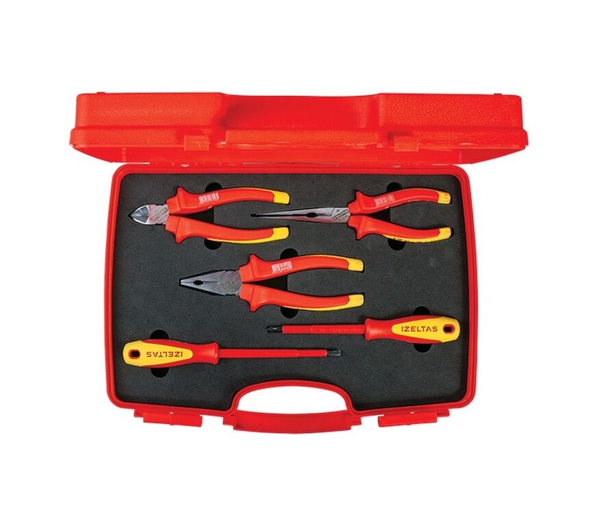 İZELTAŞ ELEKTRİKÇİ İZOLELİ 1000 V SET 5 PARÇA