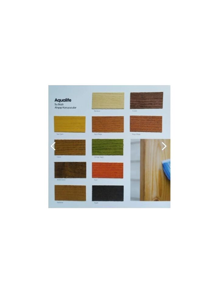 Tek Boya Aqualife Su Bazlı Ahşap Koruyucu 1 kg