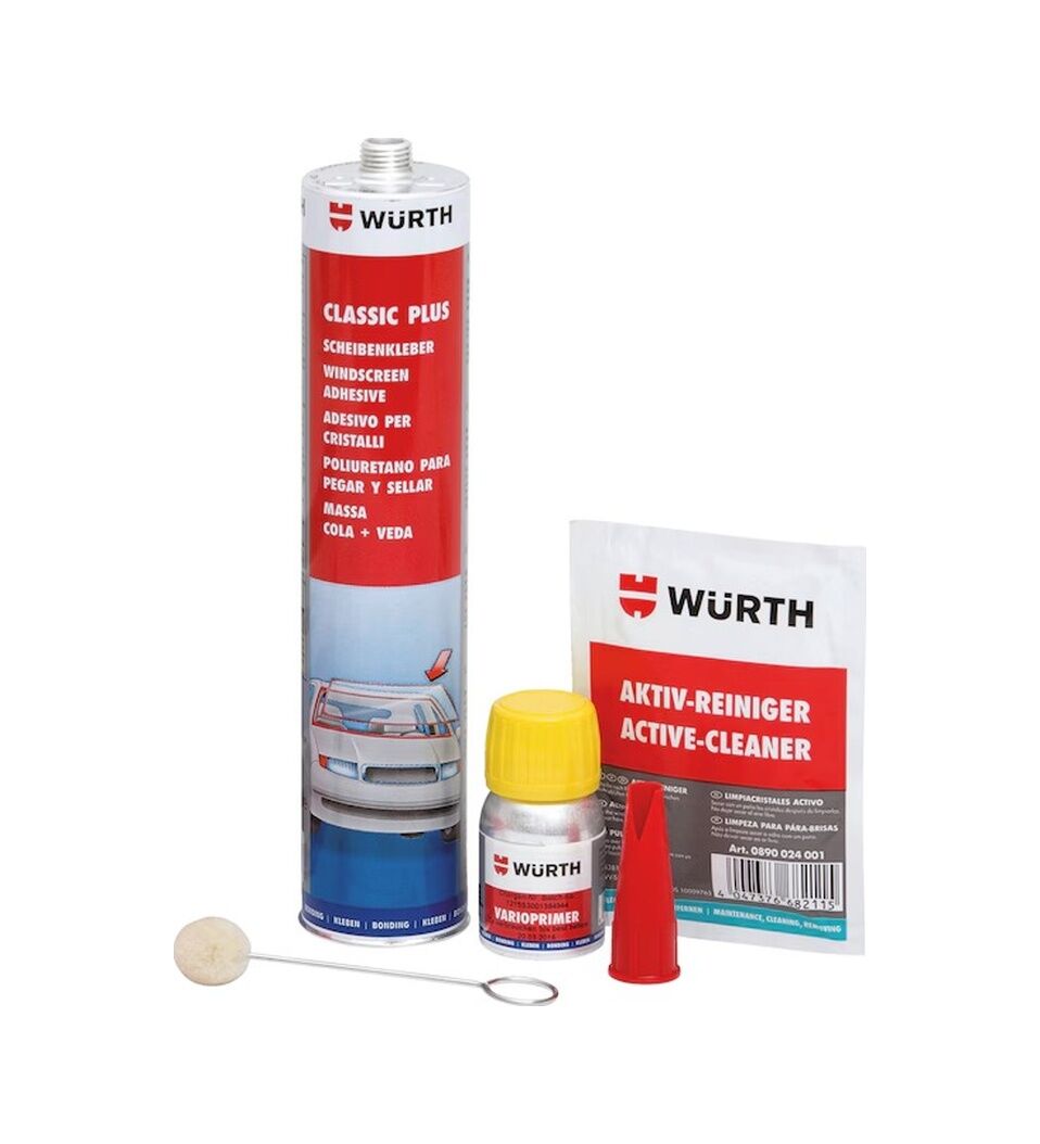 WÜRTH CAM YAPIŞTIRMA MACUN SETİ CLASSİC PLUS