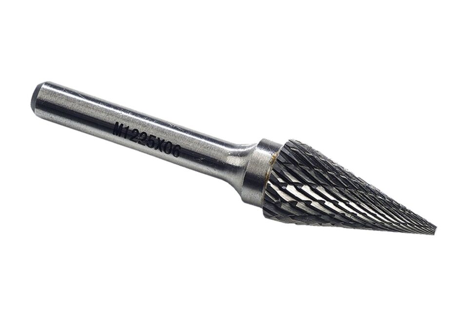 M Tip 08x20x06 Karbür Kalıpçı Freze Ucu Konik Sivri Gfb3256