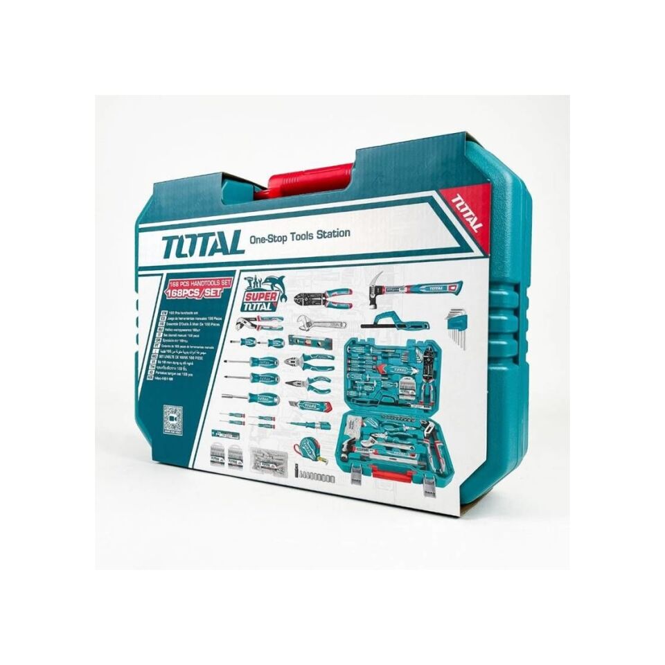 TOTAL EL ALETİ SETİ 168 PARÇA THKTHP21686