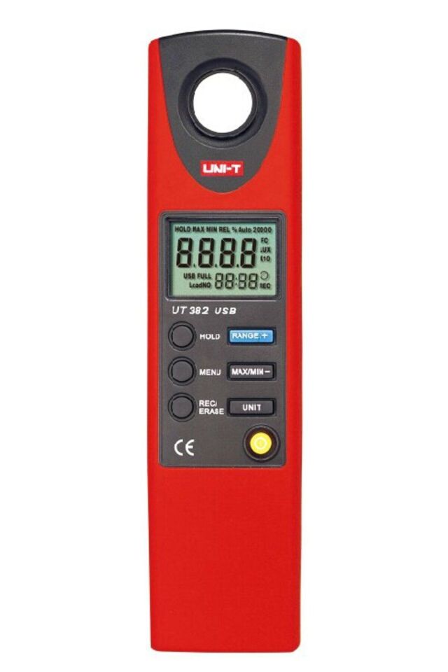 Unit UNI-T UT382 Dijital Luxmetre Işık Ölçer