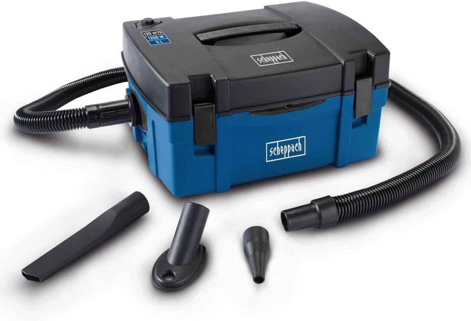 Scheppach Çok Amaçlı Toz Emme 5 L Aksesuar ve Toz Torbalı HD2P
