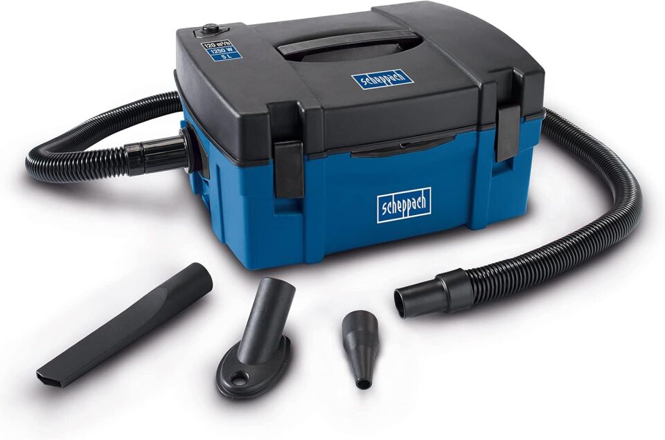 Scheppach Çok Amaçlı Toz Emme 5 L Aksesuar ve Toz Torbalı HD2P