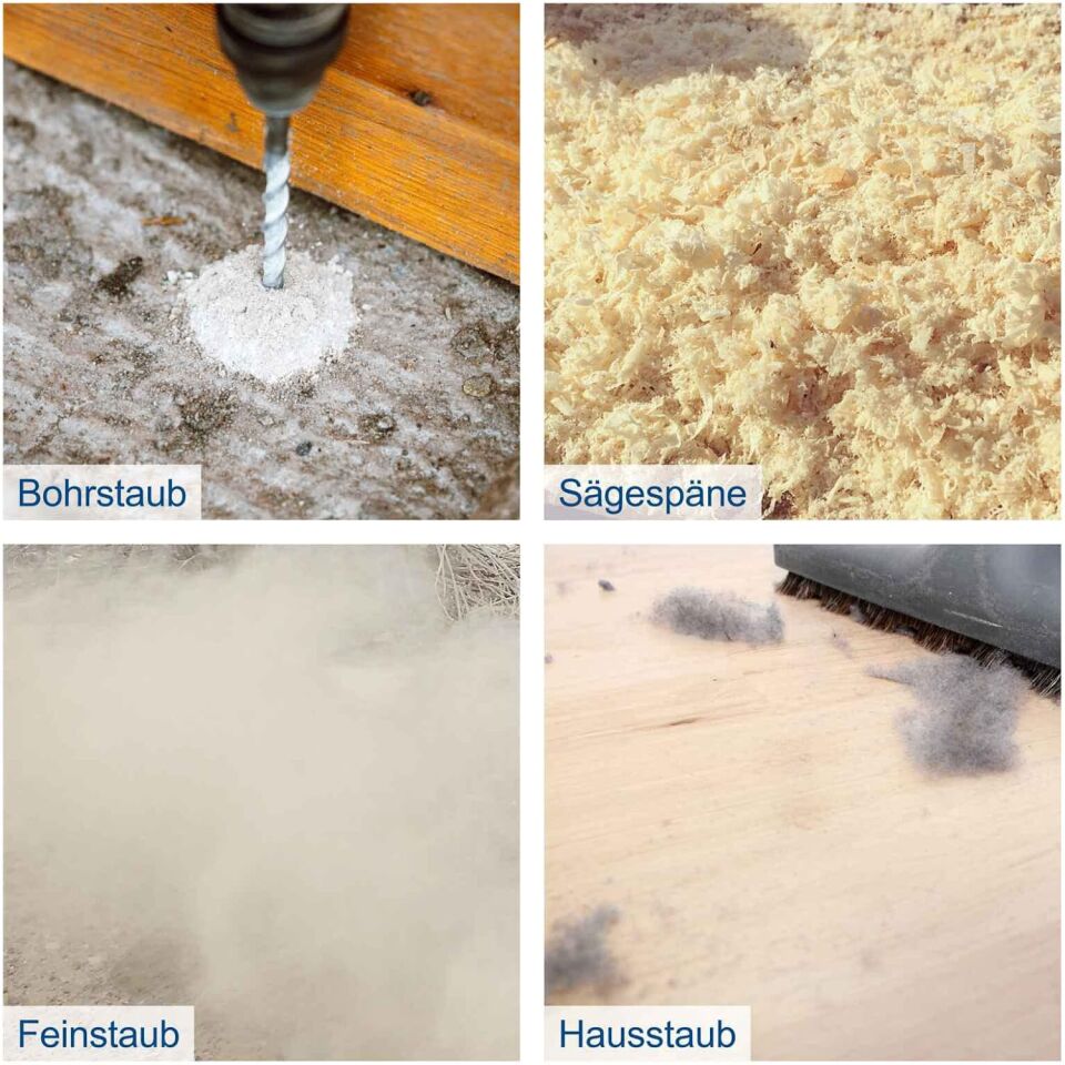 Scheppach Çok Amaçlı Toz Emme 5 L Aksesuar ve Toz Torbalı HD2P