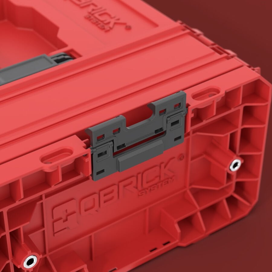 Qbrick System PRO Technician Case 2.0 Red Ultra HD Custom Modüler Alet Çantası