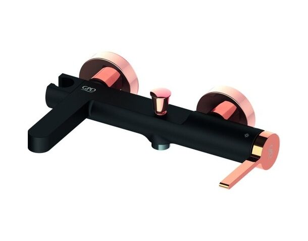 GPD GİLDO BANYO BATARYASI SİYAH ROSE-GOLD-MBB165-S-R