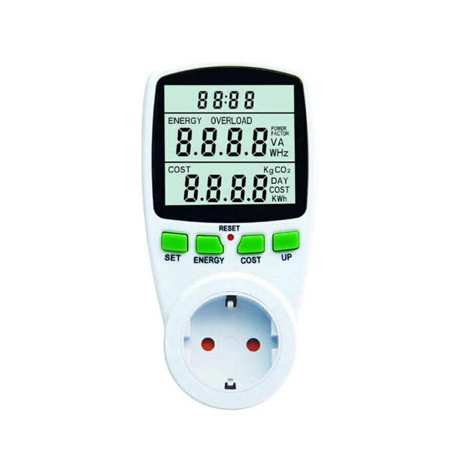 TT T-ECHNI-C PM-001 Dijital Wattmetre 16A 3680W Enerji Ölçer