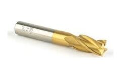 Gfb Hss 4 Ağızlı Titan Kaplı Parmak Freze 4 MM 2901