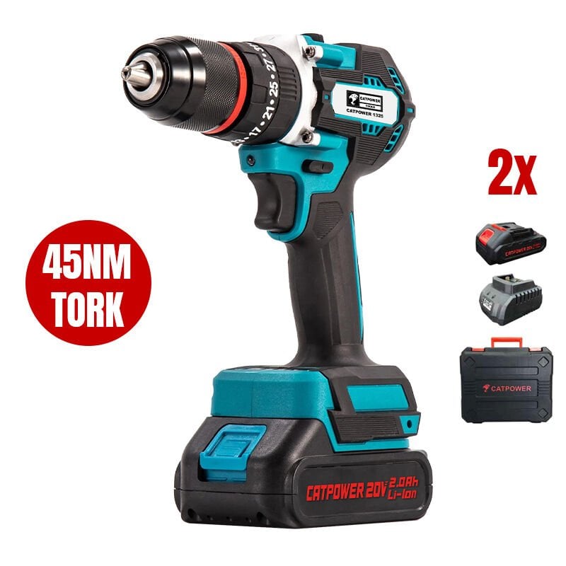 Catpower 1325 20V 2AH Akülü Vidalama