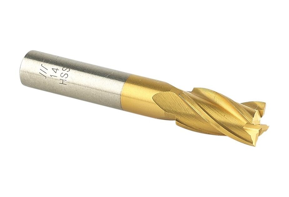 Gfb Hss 4 Ağızlı Titan Kaplı Parmak Freze 16 MM 2908