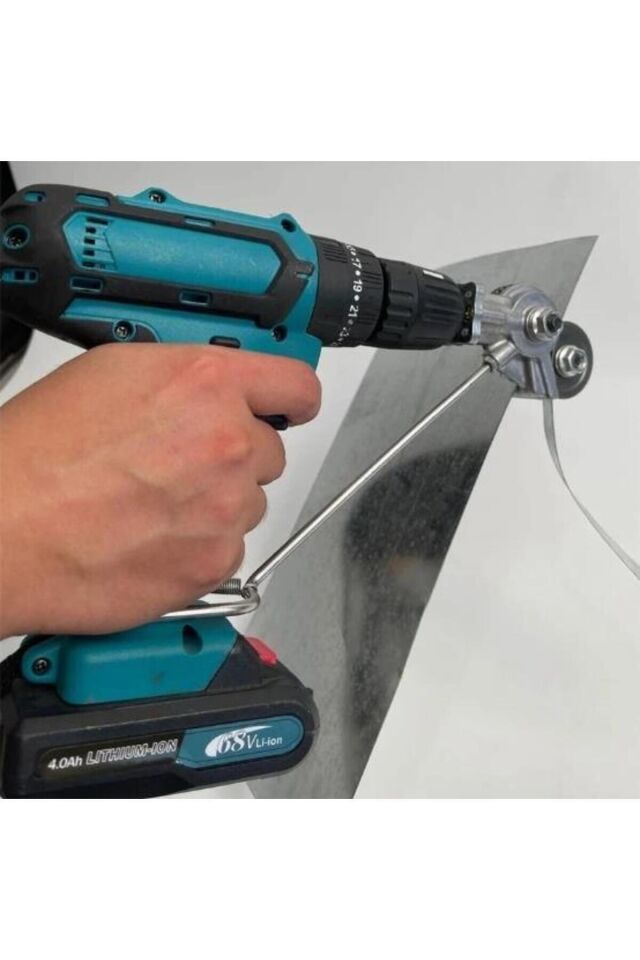 Rox 0185 Matkap İçin Metal Plaka ve Sac Kesme Aparatı